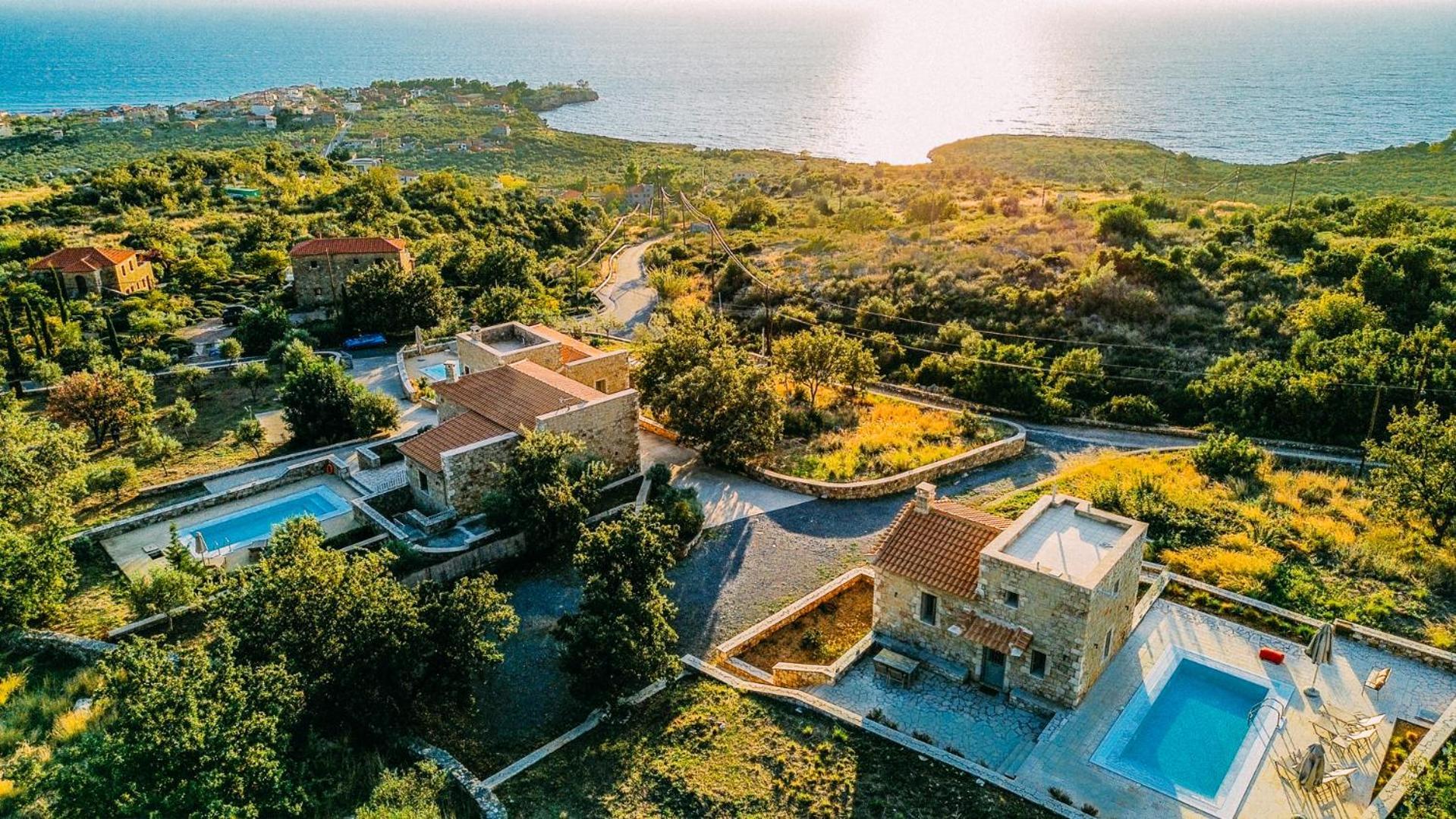 Gea Mani Villas 圣尼古拉奥斯 外观 照片